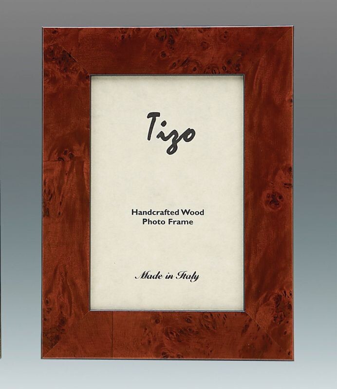 Tizo Ocean 4 x 6 Inch Wood Picture Frame - Brown, MPN: 340BRN-46,