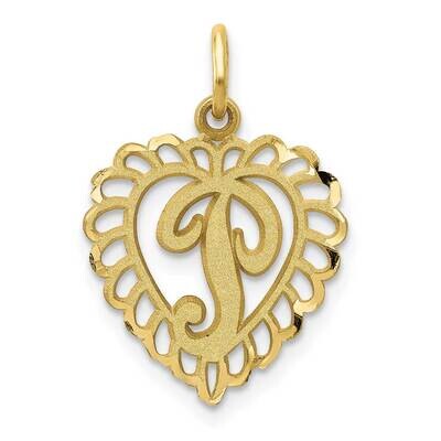 Initial P Charm 10k Gold 10C568P, MPN: 10C568P,