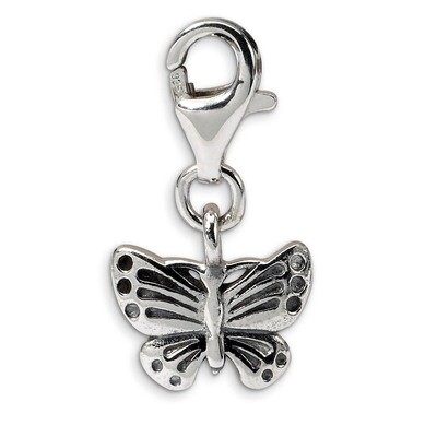 Butterfly Click-on for Bead - Sterling Silver QRS566, MPN: QRS566, 883957724775