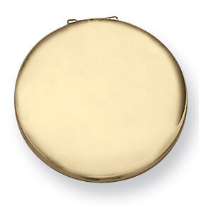 Gold-Tone Compact Mirror GM2727, MPN: GM2727, 788089038656