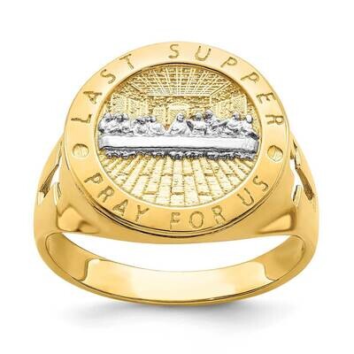The Last Super Men&#39;s Ring 14k Gold Rhodium R668, MPN: R668, 883957790183
