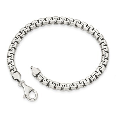 Fancy Bracelet 8.5 Inch Sterling Silver Polished QG3890-8.5, MPN: QG3890-8.5,