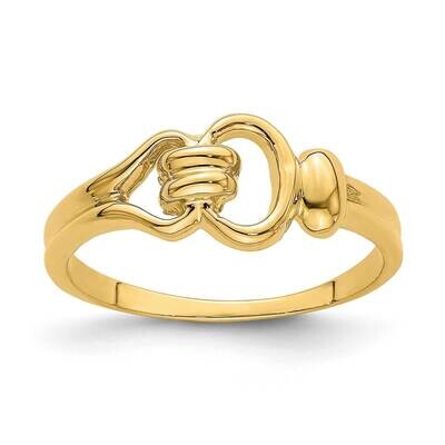 Freeform Knot Ring 14k Gold K4603, MPN: K4603, 637218006106