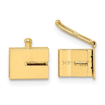 Box Clasp 14k Yellow Gold YG1831, MPN: YG1831,