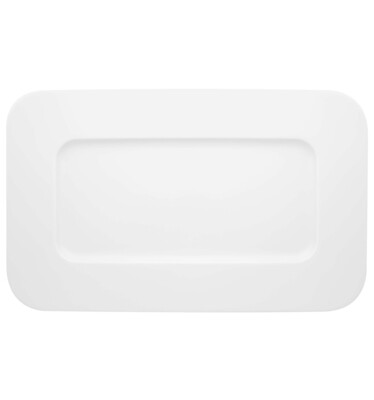 Vista Alegre Silk Road Wh Medium Rectangular Plate, MPN: 21111818,