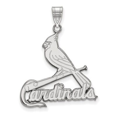 Saint Louis Cardinals x-Large Pendant 14k White Gold 4W005CRD, MPN: 4W005CRD, 886774831992