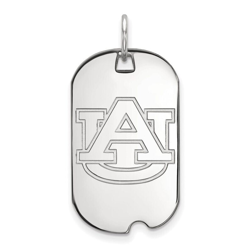 Auburn University Small Dog Tag Sterling Silver SS027AU, MPN: SS027AU, 886774678061