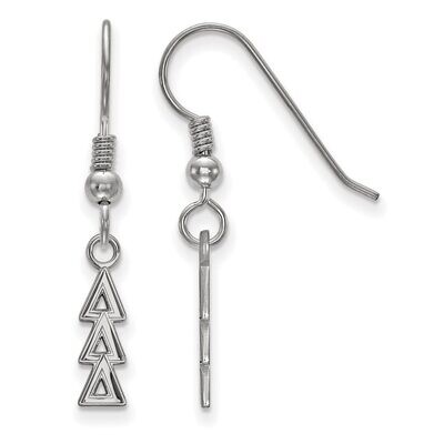 Delta Delta Delta Small Dangle Earrings Sterling Silver SS026DDD, MPN: SS026DDD, 886774604794