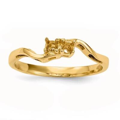 Family Jewelry Ring Mounting 14k Gold XMR86/2-7, MPN: XMR86-2, 883957420196