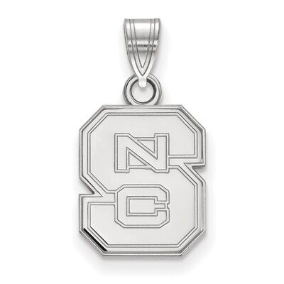North Carolina State University Small Pendant Sterling Silver SS002NCS, MPN: SS002NCS, 886774691985