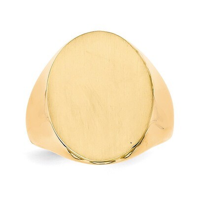 Men&#39;s Signet Ring 14k Gold RS130, MPN: RS130, 883957369075