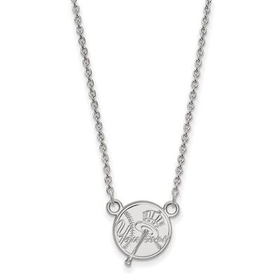 New York Yankees Small Pendant with Necklace Sterling Silver SS059YAN-18, MPN: SS059YAN-18, 8867746…