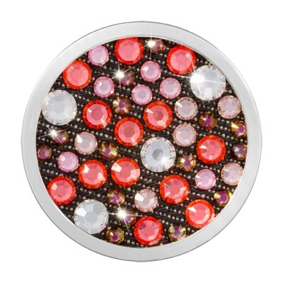 Nikki Lissoni Denim Dreams Coral Red White Silver-Plated 33mm Coin C1475SM, MPN: C1475SM, 871881923…