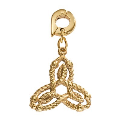 Nikki Lissoni Inner Strength Charm Gold-Plated 20mm D1070GM, MPN: D1070GM, 8718819233060