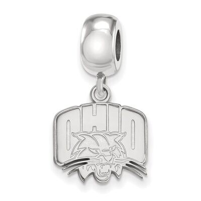 Ohio University Small Beed Charm Dangle Sterling Silver SS028OU, MPN: SS028OU, 886774694115