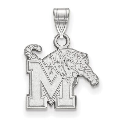 University of Memphis Small Pendant 10k White Gold 1W002UMP, MPN: 1W002UMP, 886774769363