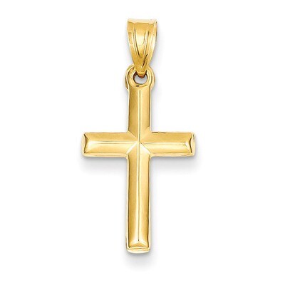 Small Cross Pendant 14k Gold M1322, MPN: M1322, 637218016990