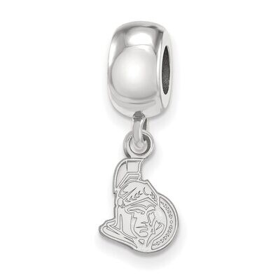 Ottawa Senators Bead Charm x-Small Dangle Sterling Silver SS017SEN, MPN: SS017SEN, 886774958484