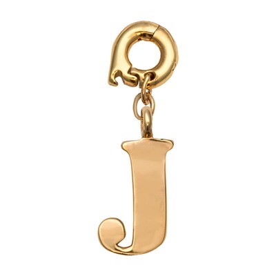 Nikki Lissoni J Charm Gold-Plated D1129GSJ, MPN: D1129GSJ, 8718819238997