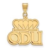 Old Dominion University Large Pendant Gold-plated Silver GP020ODU, MPN: GP020ODU, 886774925028