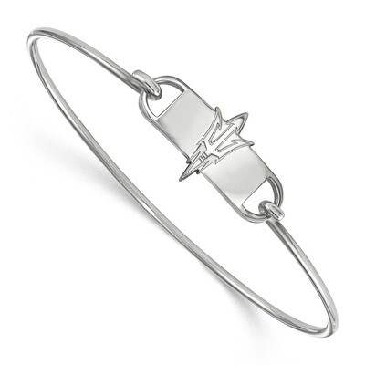 Arizona State University Small Center Wire Bangle Sterling Silver SS015AZS-6, MPN: SS015AZS-6, 8867…