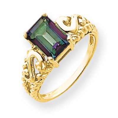 Mystic Topaz Ring 14k Gold Y4677FT, MPN: Y4677FT, 883957587592