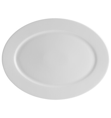Vista Alegre Broadway White Small Oval Platter, MPN: 21085913, 5601266665504