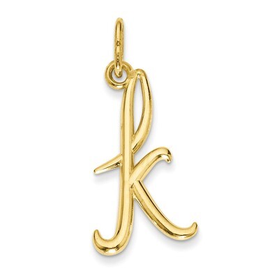 Initial Charm 14k Gold YC1060K, MPN: YC1060K, 883957130217