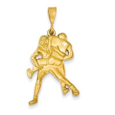 Wrestling Charm 14k Gold C1241, MPN: C1241, 886774087528