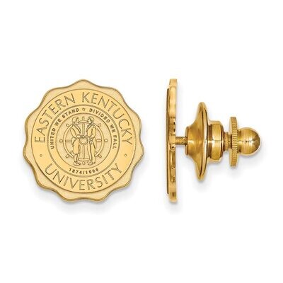 Eastern Kentucky University Crest Lapel Pin 14k Yellow Gold 4Y017EKU, MPN: 4Y017EKU, 886774874470