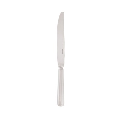 Sambonet baguette dessert knife hollow handle 8 3/4 inch - silverplated on 18/10 stainless steel, M…