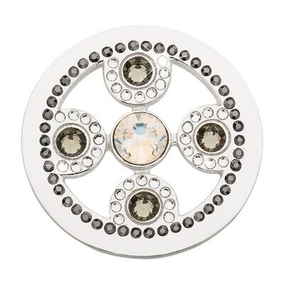 Nikki Lissoni Romantic Beauty Silver-plated 33mm Coin C1632SM, MPN: C1632SM, 8719075304228