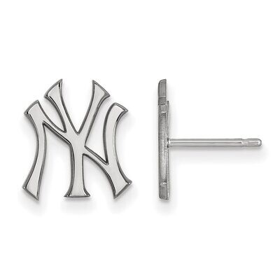 New York Yankees Small Post Earring 14k White Gold 4W009YAN, MPN: 4W009YAN, 886774837574