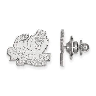 Old Dominion University Lapel Pin 14k White Gold 4W009ODU, MPN: 4W009ODU, 886774836768