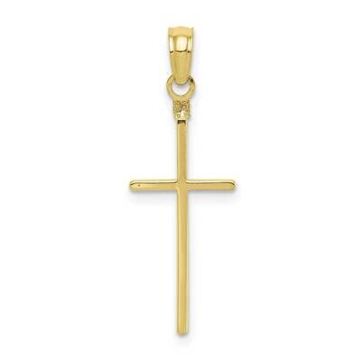 Cross Pendant 10k Gold Polished 10C3783, MPN: 10C3783,
