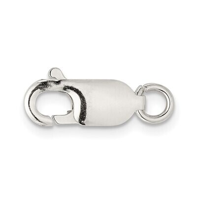 Standard Weight 13.5 x 5.1mm Lobster with Jump Ring Clasp Sterling Silver SS3377, MPN: SS3377,