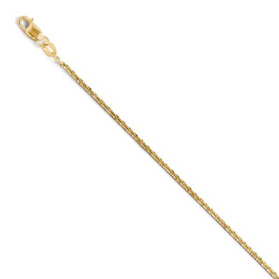 Leslie&#39;s Cyclone Chain 16 Inch - 14k Gold HB-4055-16, MPN: 4055-16, 886774643717