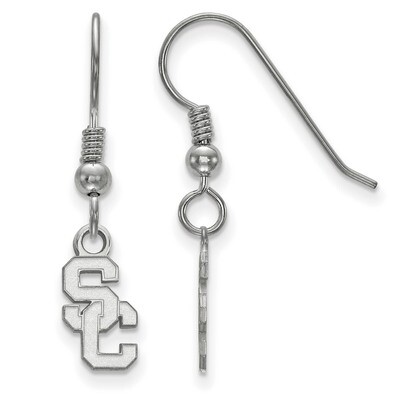 University of Southern California x-Small Dangle Earring Wire Sterling Silver SS006USC, MPN: SS006U…