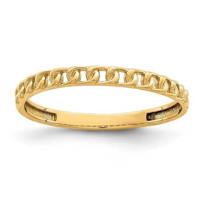 Link Design Ring 14k Gold R674, MPN: R674, 883957939193