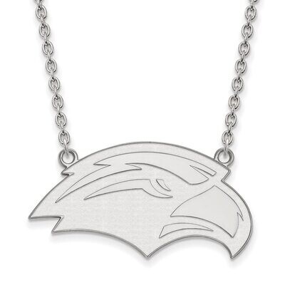 University of Southern Miss Large Enamel Pendant with Necklace Sterling Silver SS008USM-18, MPN: SS…
