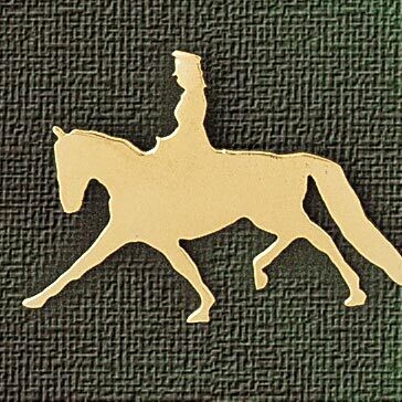Dazzlers Jewelry Horse Pendant Necklace Charm Bracelet in Yellow, White or Rose Gold 1796, MPN: DZ-…