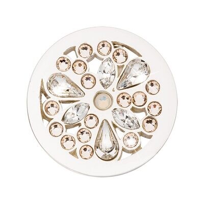 Nikki Lissoni Sparkling Dream with Swarovski Crystals Silver-plated  23.6mm. Coin C1644SS, MPN: C16…