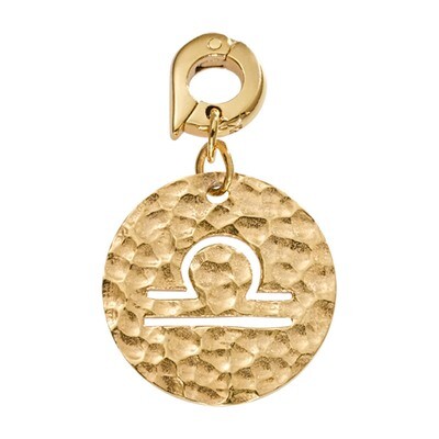 Nikki Lissoni Libra Charm Gold-Plated 20mm D1006GM, MPN: D1006GM, 8718819232148