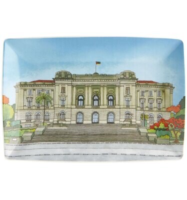 Vista Alegre Alma Maputo Rectangular Plate City Hall, MPN: 21121700,