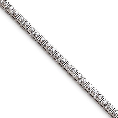 Diamond tennis bracelet 14k White Gold X755WAA, MPN: X755WAA, 883957199061