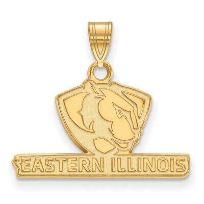 Eastern Illinois University Small Pendant Gold-plated Silver GP001EIU, MPN: GP001EIU, 886774889641