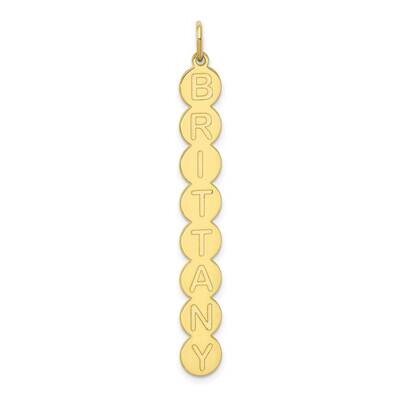 8 Letter Bubble Pendant 10k Gold 10XNA1327Y, MPN: 10XNA1327Y,