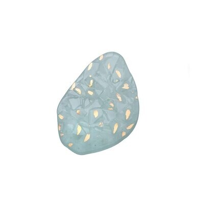 Annieglass Elements Cloud Trivet- Gold, MPN: EL102, UPC: