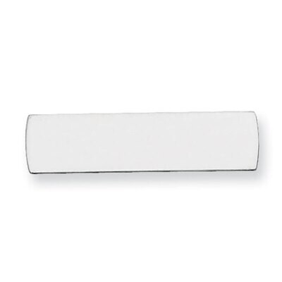 Rectangle Stamping Sterling Silver SS1351, MPN: SS1351,