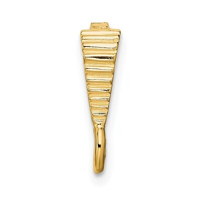 Casted with Ring Bail 14k Yellow Gold YG1523, MPN: YG1523,